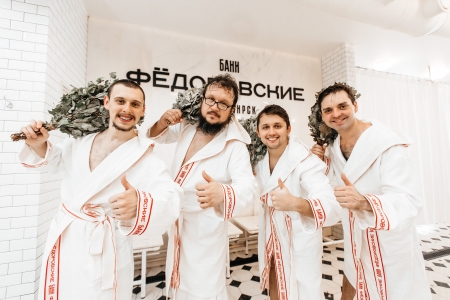 Банная встреча, только для волейболистов! Федоровские бани!