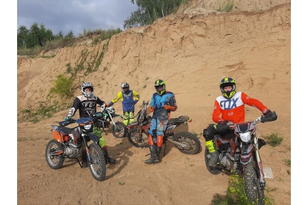 🏍️ Эндуро для новичков с Алексеем Кукановым (2,5-3 часа, с обучением)