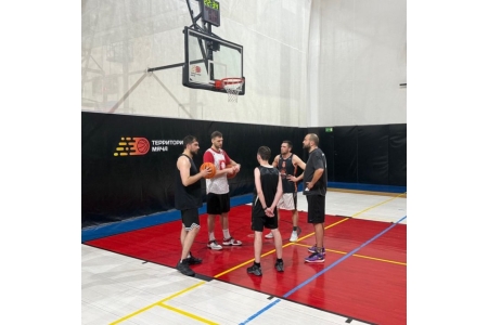 Тренировка в «Территории мяча»