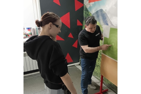 Пробное занятие по тактической стрельбе