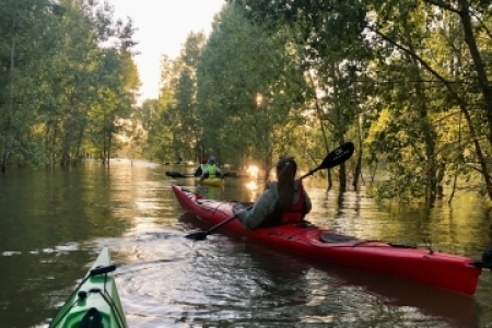 Сплав по маршруту  «пос. Матвеевка - Бугринский мост» 🚣