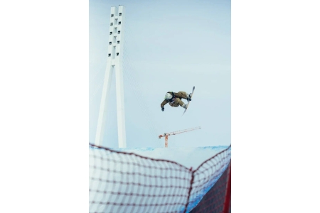 Тренировка по сноуборду