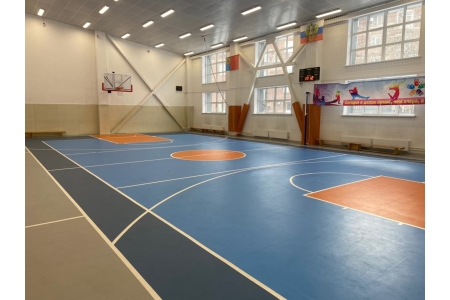 Игра в  ВОЛЕЙБОЛ. 41 школа (смешанный уровень).