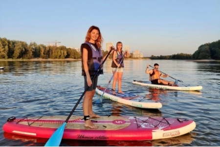 🌇 Встречаем закат на SUP-бордах! Маршрут 