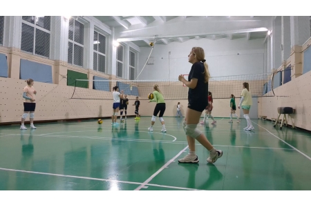 Женский волейбол в Пашино