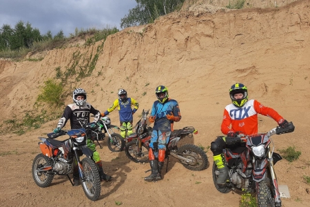 🏍️ Эндуро для новичков с Алексеем Кукановым (2,5-3 часа, с обучением)