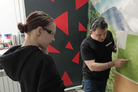 Пробное занятие по тактической стрельбе