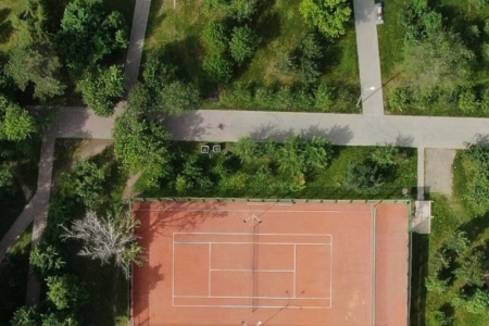 Большой теннис в Нарымском сквере (уровень 3.5 — 4.0)