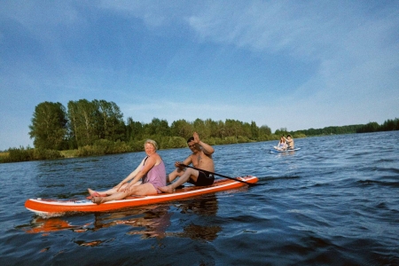 🌅 Интерактивная прогулка на SUP-бордах (