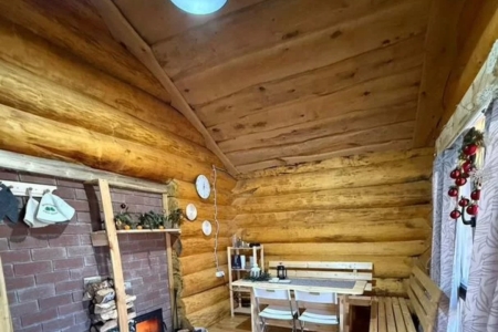 Баня с теплым бассейном😶‍🌫️