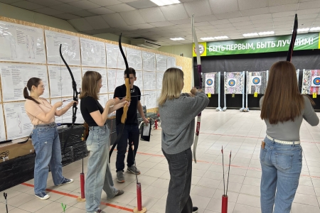 Пробное занятие по стрельбе из лука