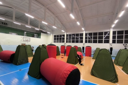 Тренировка по спортивному лазерному бою