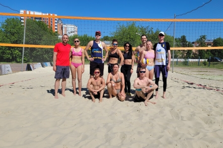 Пляжный волейбол🏖️  ( 1,5 часа, смешанный уровень)