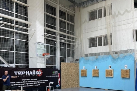 Пробное занятие по метанию ножей