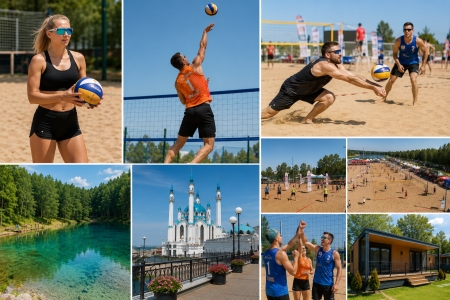ТАТАРО-СИБИРСКИЙ КЕМП ПО ПЛЯЖНОМУ ВОЛЕЙБОЛУ🔥🏐🕌