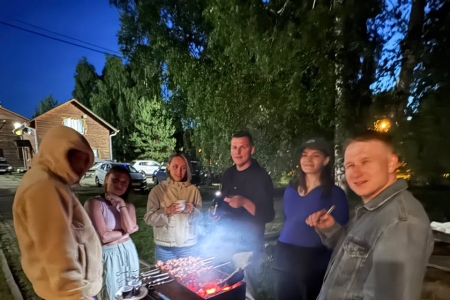 Предновогодняя встреча волейболистов 🎄