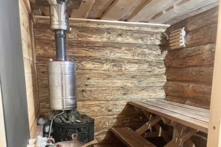 Баня с теплым бассейном😶‍🌫️