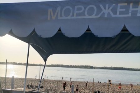 Тренировка по пляжному волейболу с Анной Спичка