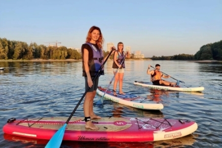 🌇 Встречаем закат на SUP-бордах! Маршрут 